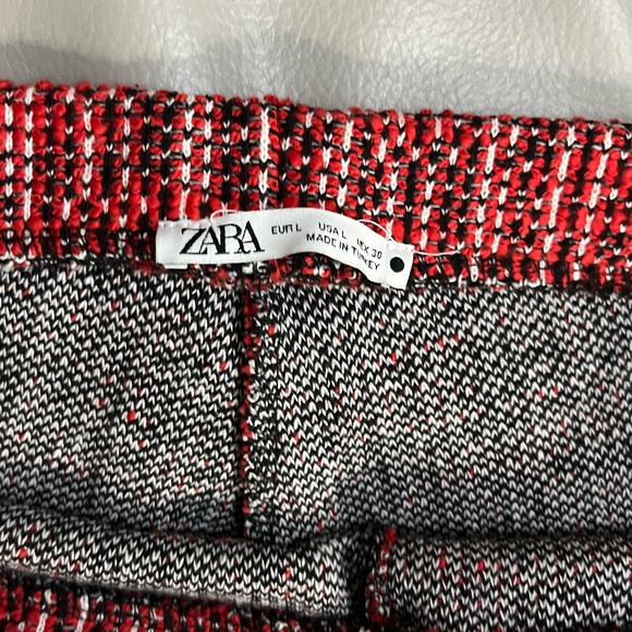 Zara Women’s Textured Loose Trouser - Size L - Picture 7 of 12